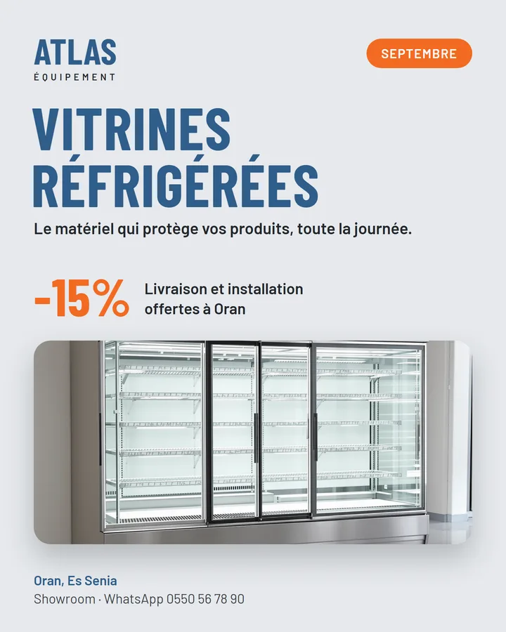 Post offre : vitrines réfrigérées -15 %, livraison et installation offertes